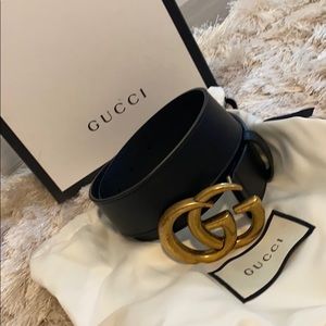 Authentic Gucci belt- worn once!